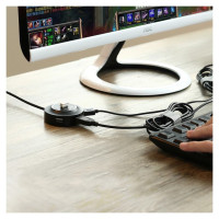 Ugreen HUB USB2.0 4x USB-A 480Mbps 1m white (CR106)