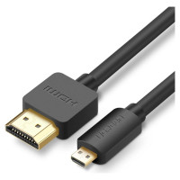 Ugreen cable Micro HDMI - HDMI cable 3m black (HD127)