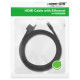 Ugreen cable Micro HDMI - HDMI cable 3m black (HD127)