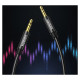 Ugreen AUX audio cable straight minijack 3.5mm plug 3m blue (AV112)