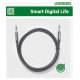 Ugreen AUX audio cable straight minijack 3.5mm plug 3m blue (AV112)