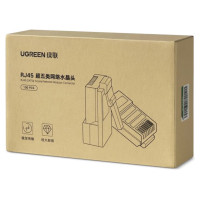 Ugreen 100x plug end RJ45 8P8C (UTP Cat. 5 / Cat. 5e) transparent (NW110)