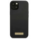 Guess Silicone Logo Plate MagSafe case for iPhone 13 mini - black