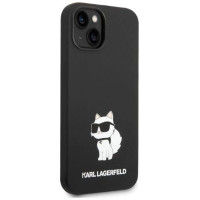 Karl Lagerfeld Silicone Choupette case for iPhone 14 Plus - black