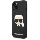 Karl Lagerfeld Silicone Karl's Head MagSafe case for iPhone 14 Plus - black