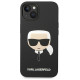 Karl Lagerfeld Silicone Karl's Head MagSafe case for iPhone 14 Plus - black