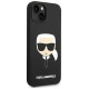 Karl Lagerfeld Silicone Karl's Head MagSafe case for iPhone 14 Plus - black