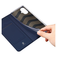 Dux Ducis Skin Pro Case for Realme 10 Pro Flip Card Wallet Stand Blue