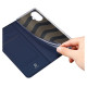 Dux Ducis Skin Pro Case for Realme 10 Pro Flip Card Wallet Stand Blue
