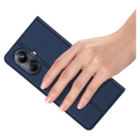 Dux Ducis Skin Pro case for Realme 10 Pro+ flip cover card wallet stand blue