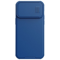 Nillkin CamShield S Case iPhone 14 Pro Max Armored Cover Camera Protector Blue