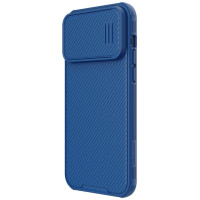 Nillkin CamShield S Case iPhone 14 Pro Max Armored Cover Camera Protector Blue