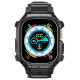 Spigen Rugged Armor Pro Apple Watch Ultra (49mm) Strap Case - Black