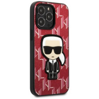 Karl Lagerfeld KLHCP13XPMNIKPI iPhone 13 Pro Max 6.7" hardcase red/red Monogram Ikonik Patch