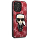 Karl Lagerfeld KLHCP13XPMNIKPI iPhone 13 Pro Max 6.7" hardcase red/red Monogram Ikonik Patch