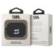 Karl Lagerfeld KLAP2RUNCHK AirPods Pro 2 cover black/black Silicone Choupette Head 3D