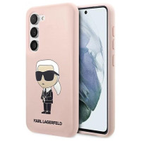 Karl Lagerfeld KLHCS23SSNIKBCP S23 S911 hardcase pink/pink Silicone Ikonik