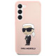 Karl Lagerfeld KLHCS23SSNIKBCP S23 S911 hardcase pink/pink Silicone Ikonik