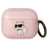 Karl Lagerfeld KLA3HNCHTCP Airpods 3 cover pink/pink Ikonik Choupette
