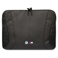 BMW Carbon&Perforated sleeve for a 16" laptop - black