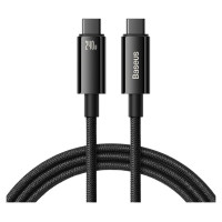 Baseus CAWJ040101 USB-C - USB-C cable 240W 480Mb/s 2m - black and gray