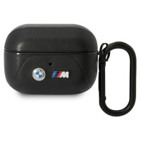 BMW BMAP22PVTK AirPods Pro cover black/black Leather Curved Line