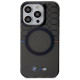 BMW Case BMW BMHMP14LHGPK iPhone 14 Pro 6.1" Grey/Grey Pattern MagSafe