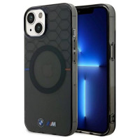 BMW Case BMW BMHMP14SHGPK iPhone 14 6.1" grey/grey Pattern MagSafe