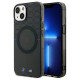 BMW Case BMW BMHMP14SHGPK iPhone 14 6.1" grey/grey Pattern MagSafe