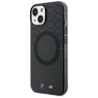 BMW Case BMW BMHMP14SHGPK iPhone 14 6.1" grey/grey Pattern MagSafe