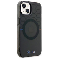 BMW Case BMW BMHMP14SHGPK iPhone 14 6.1" grey/grey Pattern MagSafe