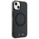 BMW Case BMW BMHMP14SHGPK iPhone 14 6.1" grey/grey Pattern MagSafe