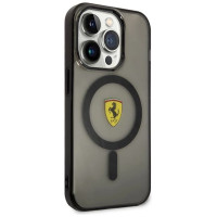 Ferrari FEHMP14LUKK iPhone 14 Pro 6.1" black/black hardcase Translucent Magsafe