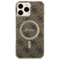 Guess GUHMP13XH4STW iPhone 13 Pro Max 6.7" brown/brown hardcase 4G MagSafe