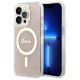Guess GUHMP14LH4STP iPhone 14 Pro 6.1" pink/pink hardcase 4G MagSafe