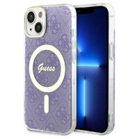 Guess GUHMP14MH4STU iPhone 14 Plus 6.7" purple/purple hardcase 4G MagSafe