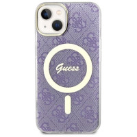 Guess GUHMP14MH4STU iPhone 14 Plus 6.7" purple/purple hardcase 4G MagSafe