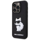 Karl Lagerfeld KLHCP14X3DRKHNK iPhone 14 Pro Max 6.7" black/black hardcase Rubber Choupette 3D