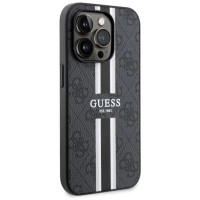 Guess GUHMP14XP4RPSK iPhone 14 Pro Max 6.7" black/black hardcase 4G Printed Stripes MagSafe