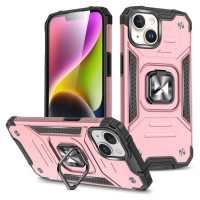 Wozinsky Armored case with a finger holder for iPhone 15 Plus Wozinsky Ring Armor - gold