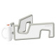 Baseus Portable fold-out phone stand - white