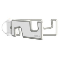 Baseus Portable fold-out phone stand - white