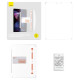 Baseus Crystal tempered glass for iPad Mini 6 8.3'' + mounting kit - transparent