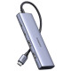 Ugreen HUB USB-C - 2 x USB-A / 2 x USB-C 20 cm Ugreen CM473 - gray