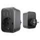 Ugreen Wall charger 30W (2xUSB/USB C/AC) / adapter EU - EU 13A Ugreen CD314 - black