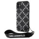 Karl Lagerfeld KLHCN61SAKLMBSK iPhone 11 / Xr 6.1" black/black hardcase Monogram Losange Saffiano