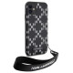 Karl Lagerfeld KLHCN61SAKLMBSK iPhone 11 / Xr 6.1" black/black hardcase Monogram Losange Saffiano