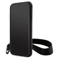 Karl Lagerfeld KLHCN61SAKLMBSK iPhone 11 / Xr 6.1" black/black hardcase Monogram Losange Saffiano