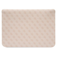 Guess 4G Printed Stripes cover for a 14" laptop - pink
