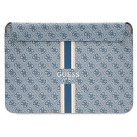 Guess 4G Printed Stripes cover for a 16" laptop - blue